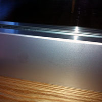 new glass railing