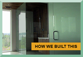 custom shower enclosure