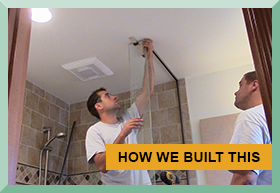 custom shower enclosure